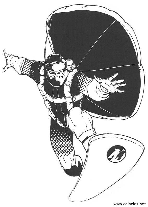 Coloriage de Action Man à imprimer !