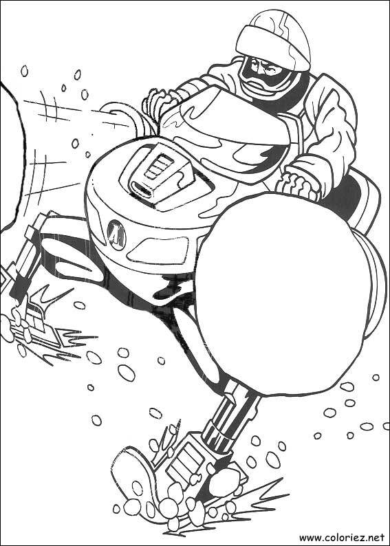 Coloriage de Action Man à imprimer !