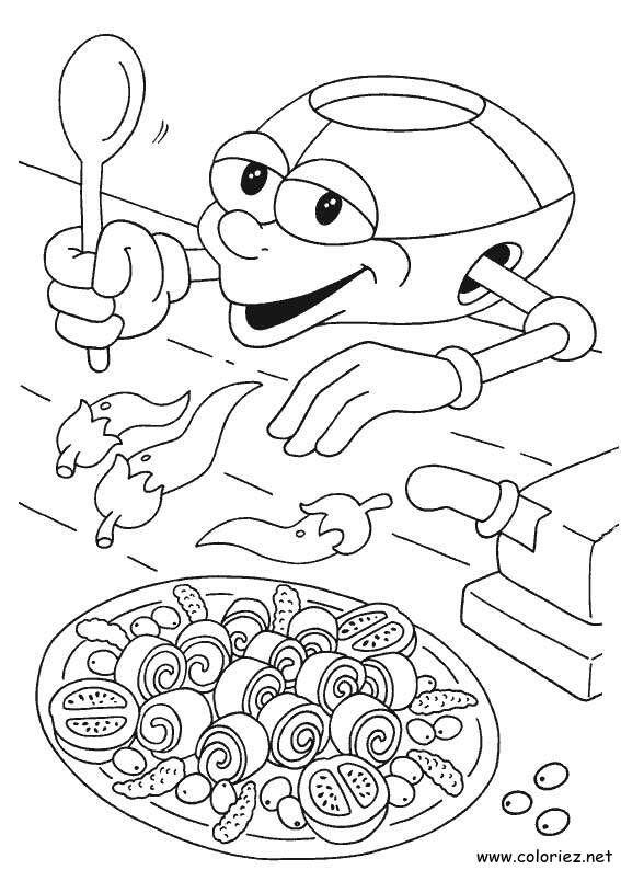 Coloriage de Adibou à imprimer !