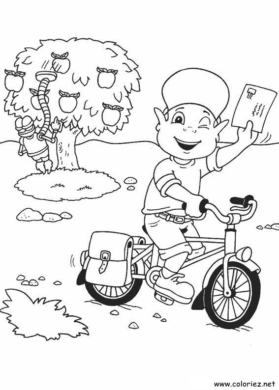 Coloriage de Adibou à imprimer !