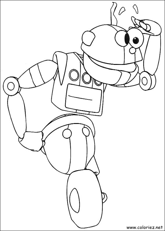 Coloriage de Adibou à imprimer !