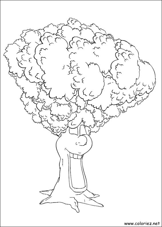 Coloriage de Adibou à imprimer !