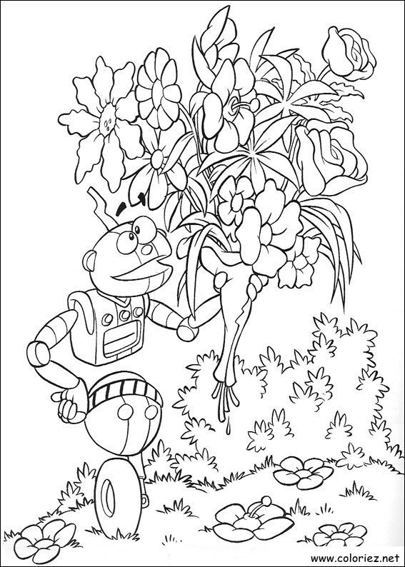 Coloriage de Adibou à imprimer !