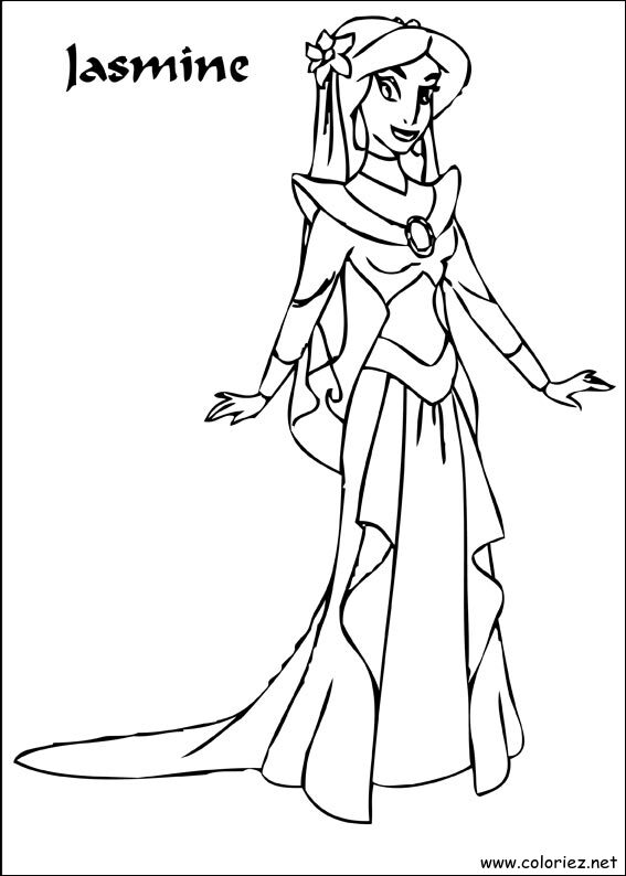 Coloriage de Aladdin à imprimer !