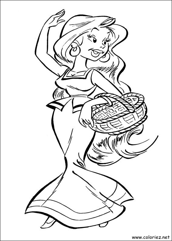 Coloriage de Astérix à imprimer