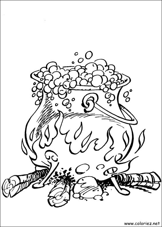 Coloriage de Astérix à imprimer