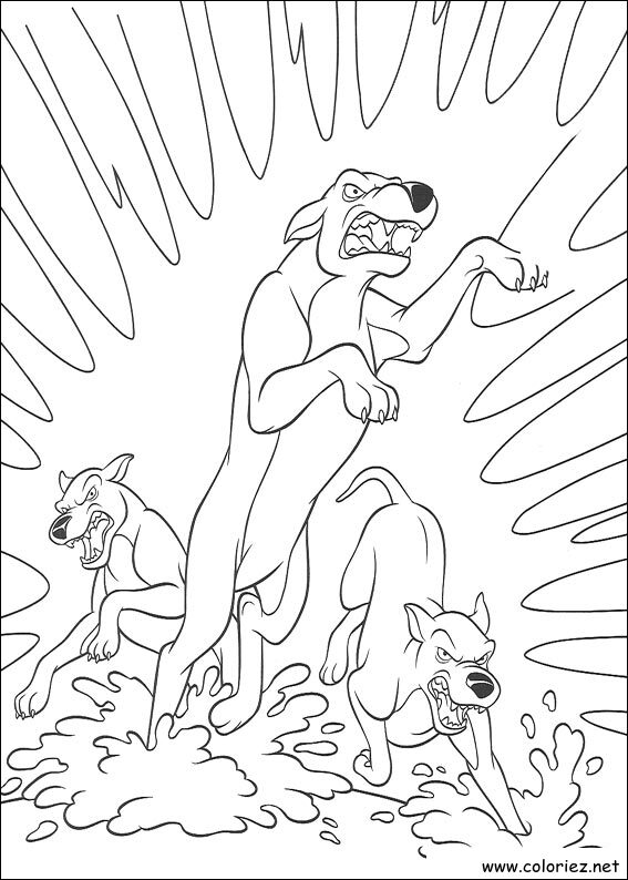 Coloriage de Bambi 2 à imprimer