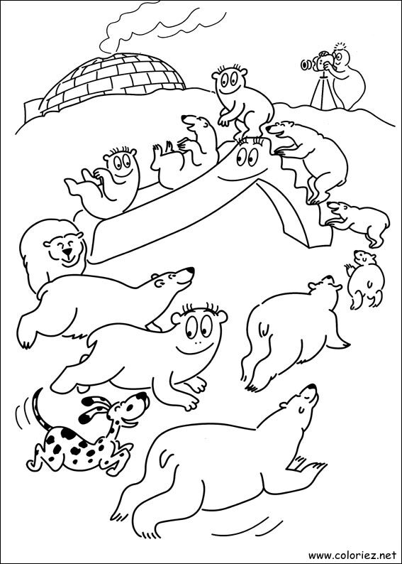 Coloriage de Barbapapa à imprimer