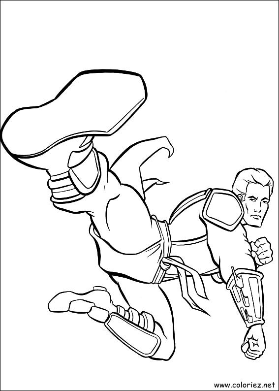 Coloriage de Batman à imprimer !