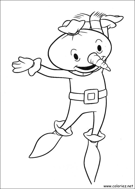 Coloriage de Bob le bricoleur à imprimer !
