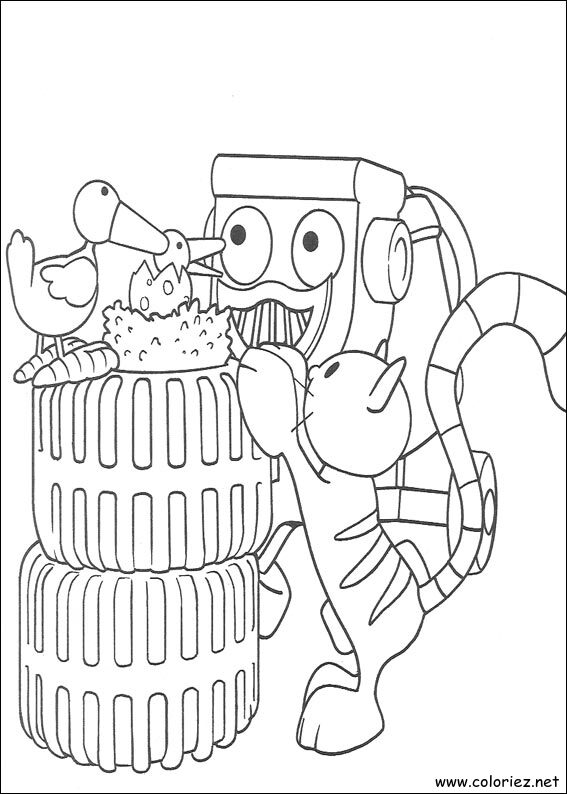 Coloriage de Bob le bricoleur à imprimer !