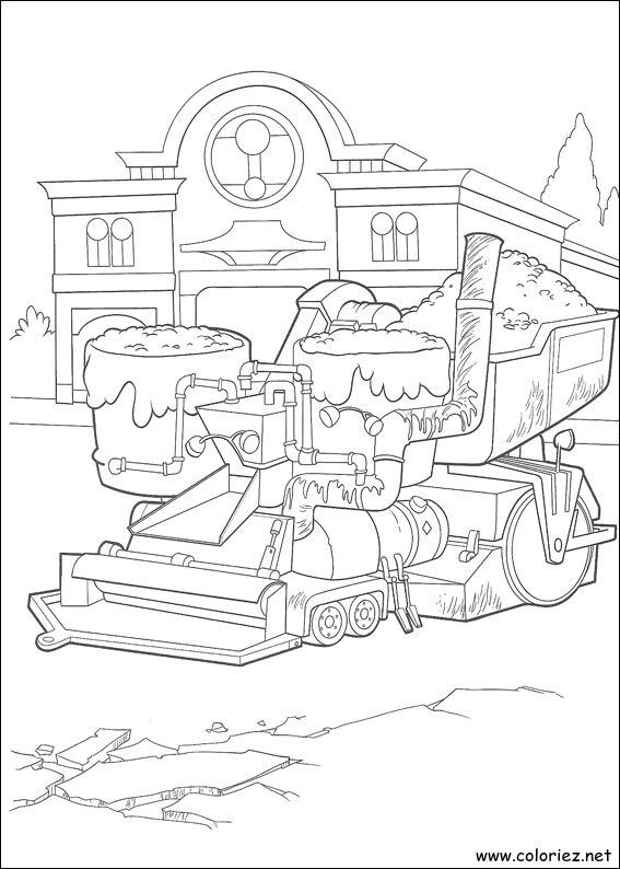 Coloriage de Cars à imprimer !