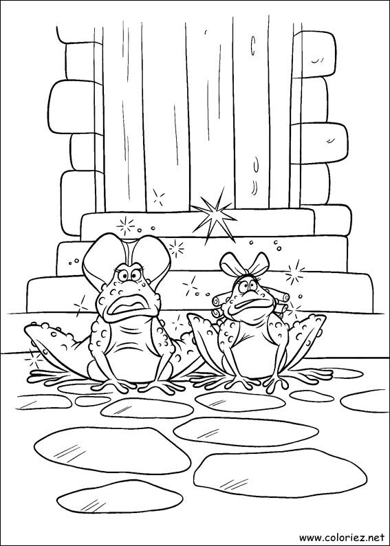 Coloriage de Cendrillon à imprimer