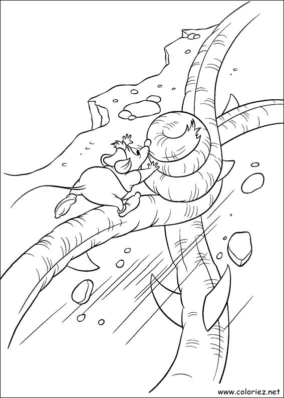 Coloriage de Cendrillon à imprimer