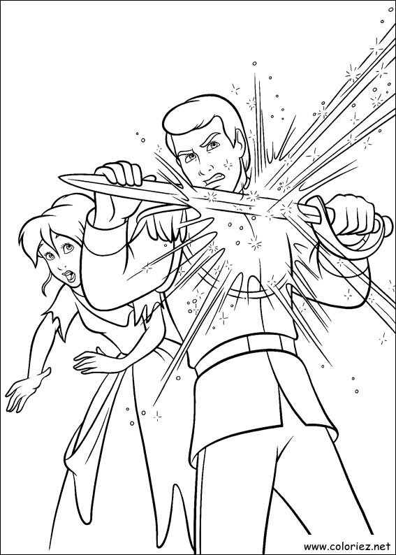 Coloriage de Cendrillon à imprimer