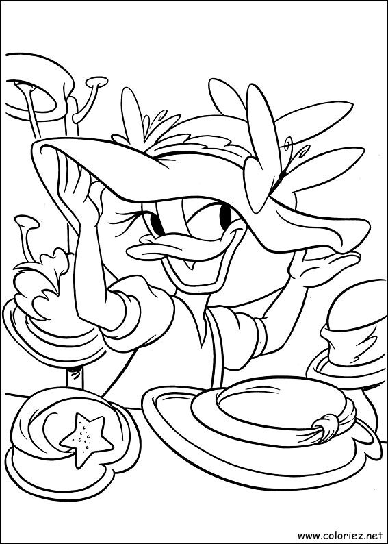 Coloriage de Daisy à imprimer