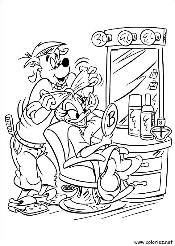 Coloriage de Daisy à imprimer