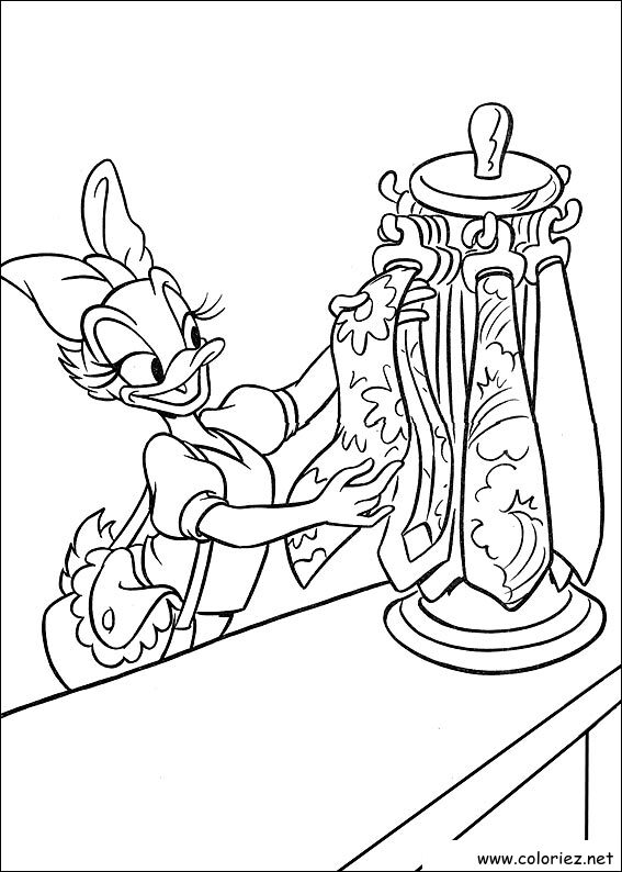Coloriage de Daisy à imprimer