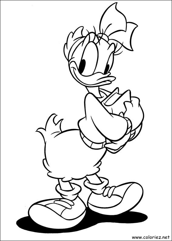 Coloriage de Daisy à imprimer