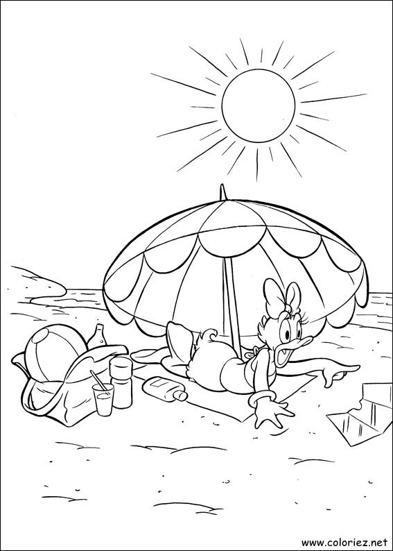 Coloriage de Daisy à imprimer