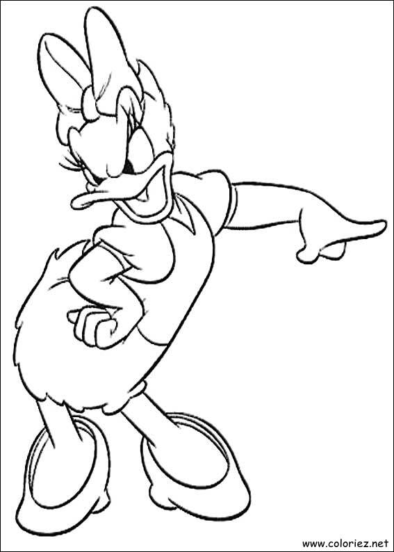 Coloriage de Daisy à imprimer