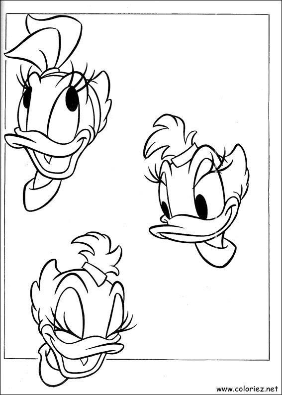 Coloriage de Daisy à imprimer