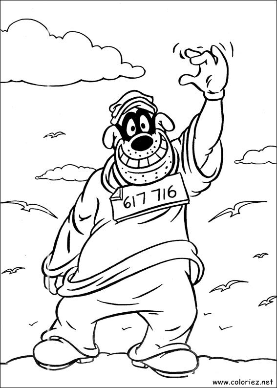 Coloriage de Donald à imprimer !