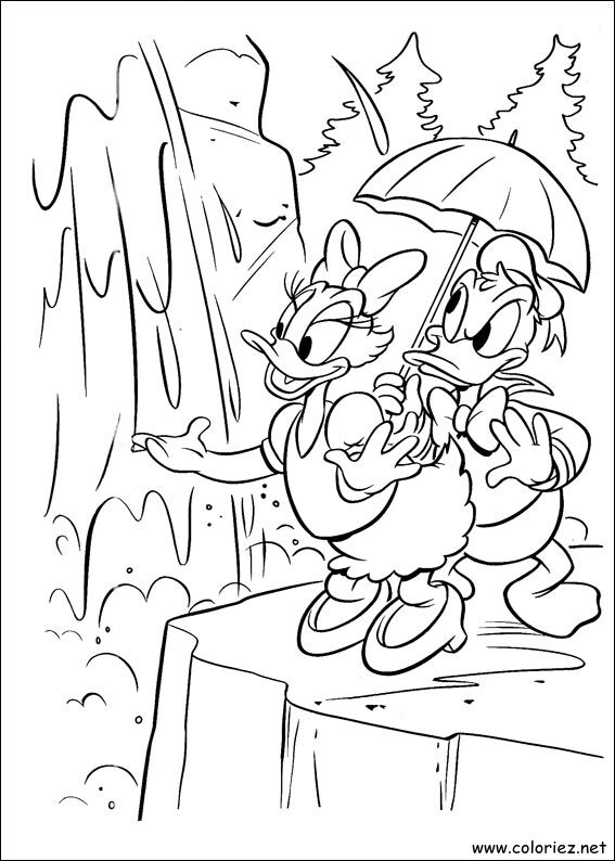 Coloriage de Donald à imprimer !