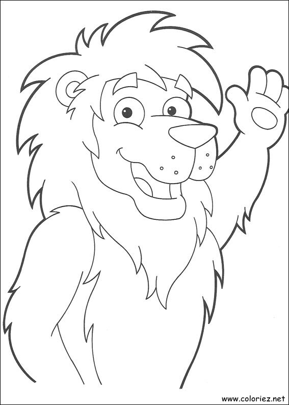 Coloriage de Dora l'Exploratrice à imprimer !