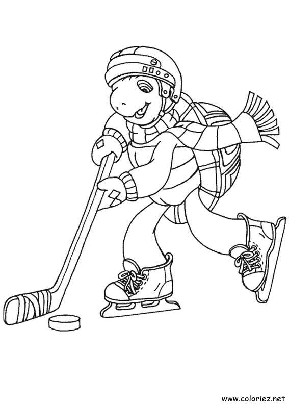 Coloriage de Franklin à imprimer !