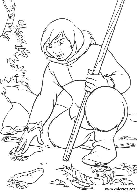 Coloriage de Frère des Ours à imprimer