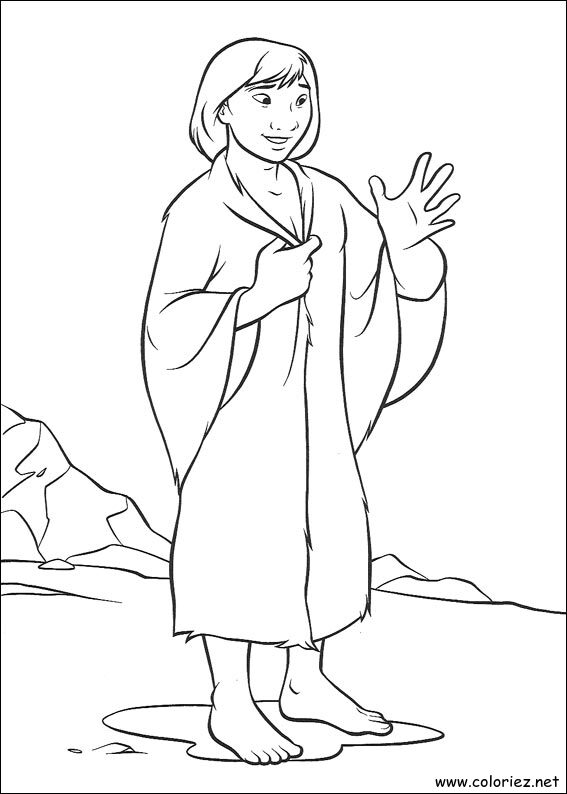 Coloriage de Frère des Ours à imprimer