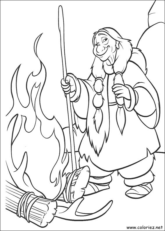 Coloriage de Frère des Ours à imprimer