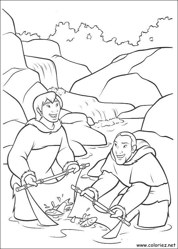 Coloriage de Frère des Ours à imprimer