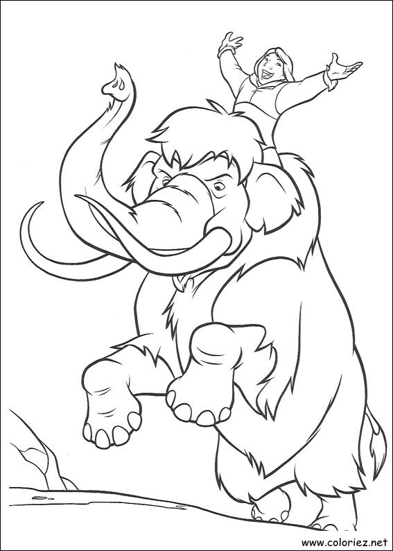 Coloriage de Frère des Ours à imprimer