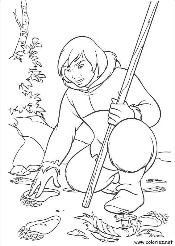 Coloriage de Frère des Ours à imprimer