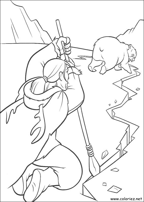 Coloriage de Frère des Ours à imprimer