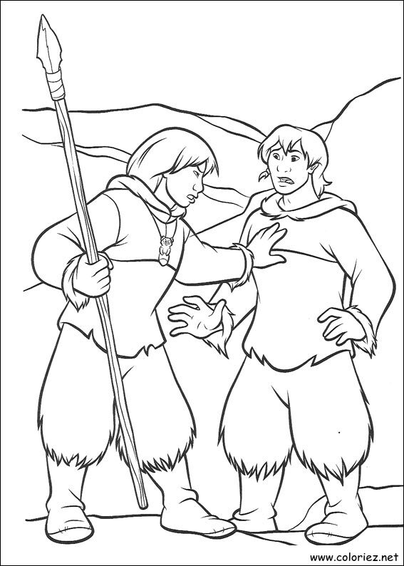 Coloriage de Frère des Ours à imprimer