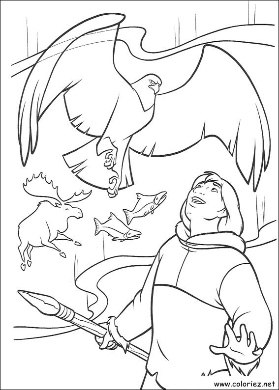 Coloriage de Frère des Ours à imprimer