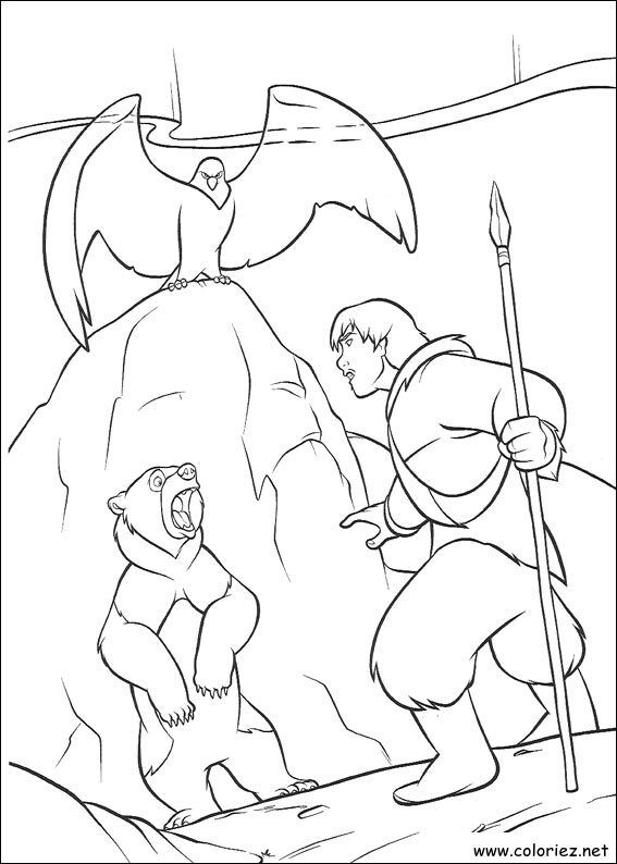 Coloriage de Frère des Ours à imprimer