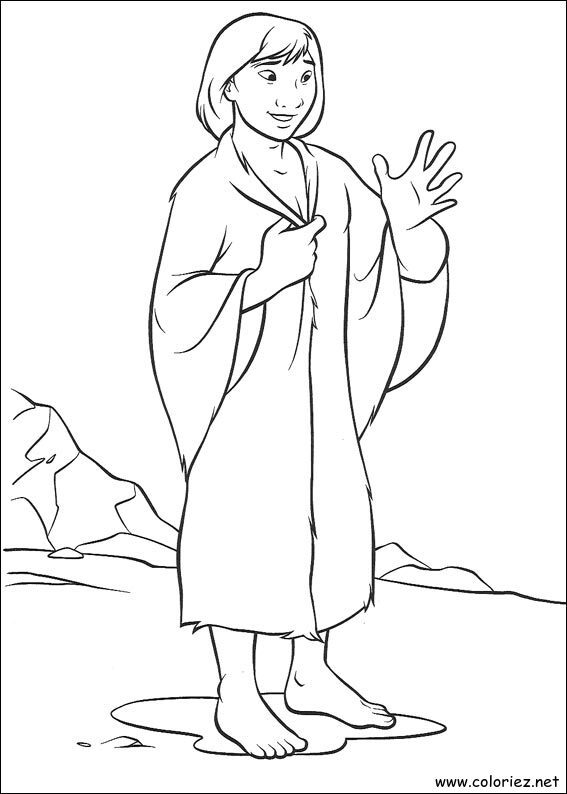 Coloriage de Frère des Ours à imprimer