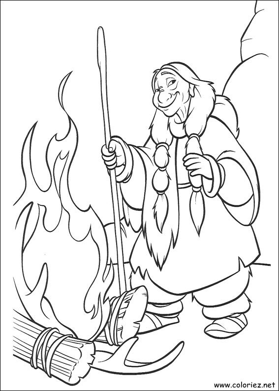 Coloriage de Frère des Ours à imprimer