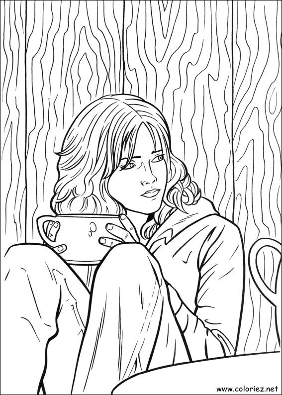 Coloriage de Harry Potter à imprimer !