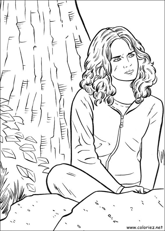 Coloriage de Harry Potter à imprimer !