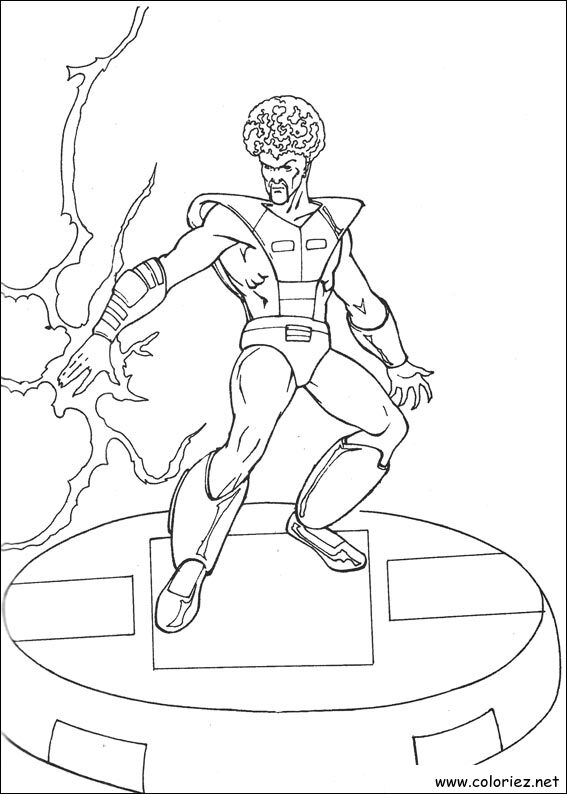 Coloriage de Hulk à imprimer