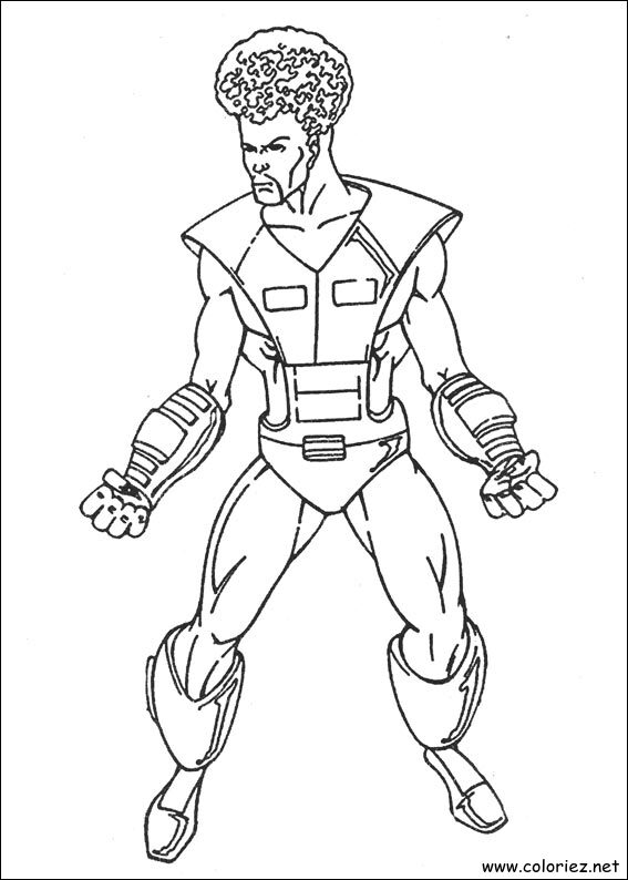 Coloriage de Hulk à imprimer