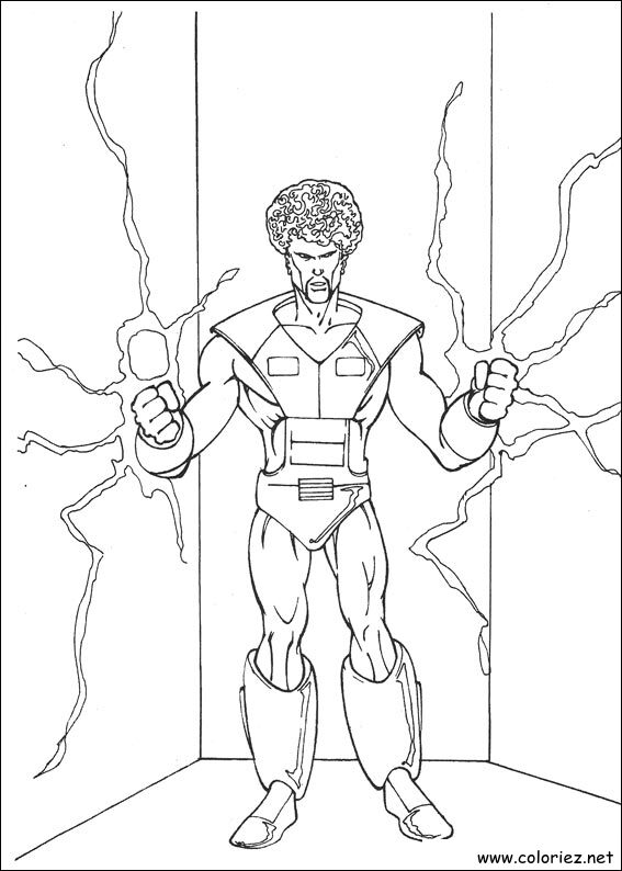 Coloriage de Hulk à imprimer