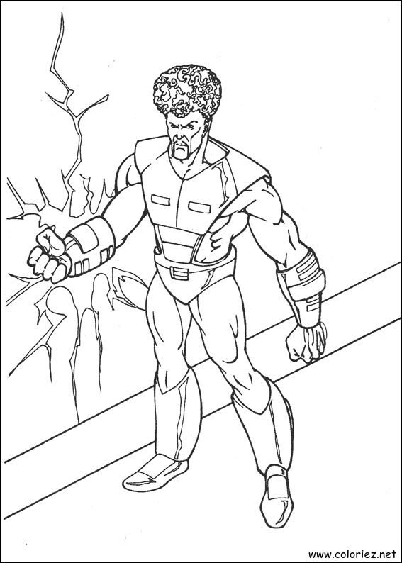 Coloriage de Hulk à imprimer