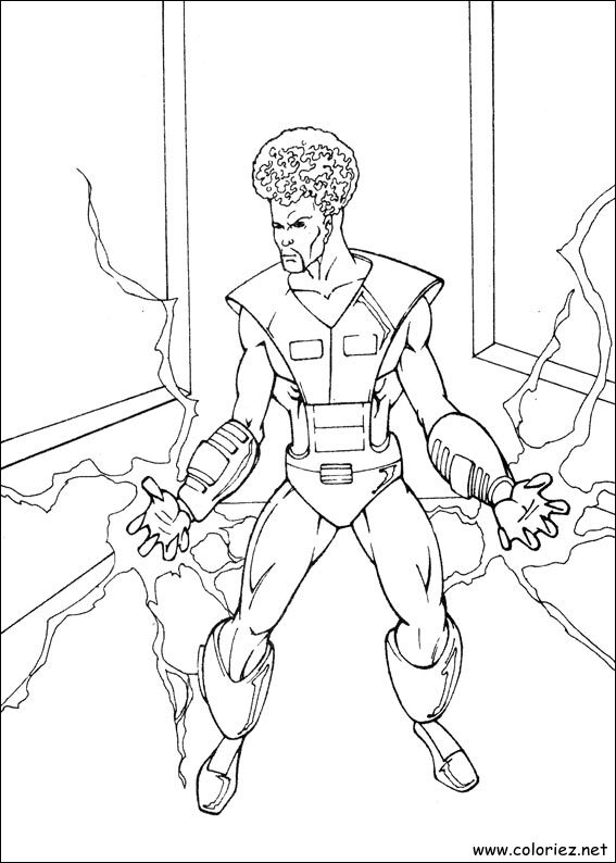 Coloriage de Hulk à imprimer