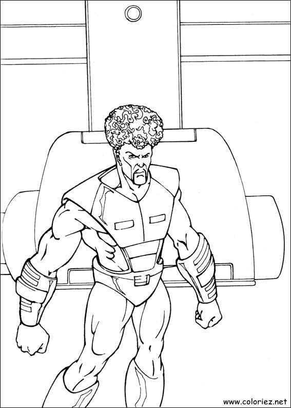 Coloriage de Hulk à imprimer